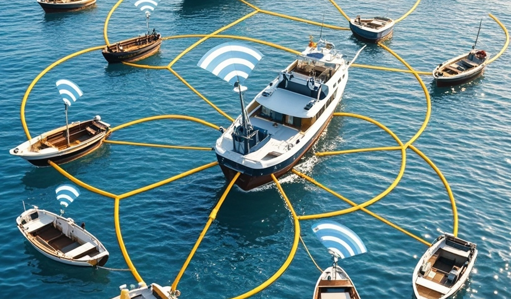 海上超視距無線傳輸-超遠(yuǎn)距離wifi模塊海上無線通信解決方案海洋運(yùn)輸/海事監(jiān)管/海上養(yǎng)殖/環(huán)境監(jiān)測/海洋科考/油氣勘探開采/近遠(yuǎn)作業(yè)通信